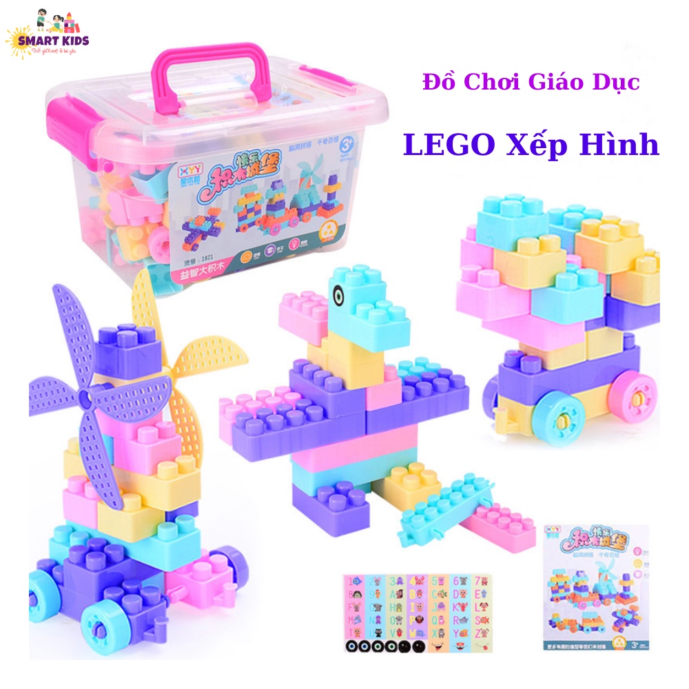 Đồ Chơi Xếp Hình LEGO Cho Bé 100 Chi Tiết