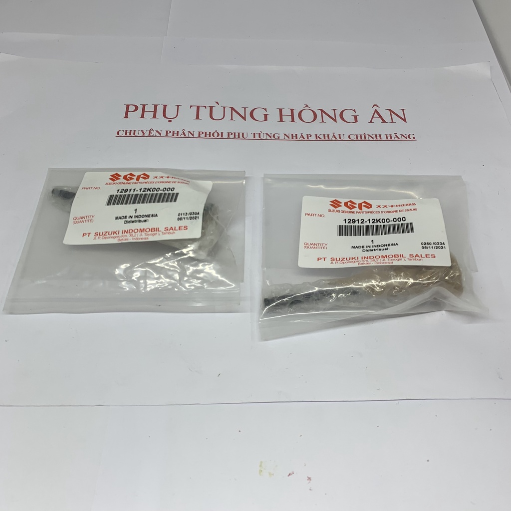 Cây xupap xả (Nhỏ), hút (Lớn) Raider Fi, Satria Fi, GSX, Bandit nhập khẩu chính hãng Suzuki Indonesia - PT HỒNG ÂN
