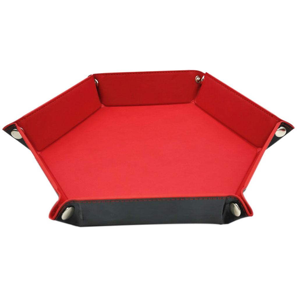 Khay Đựng Đồ Để Bàn Hình Vuông / Lục Giác / Vuông Có Thể Gấp Gọn