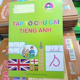 Sách - chuẩn bị cho bé vào lớp 1 - tập tô tiếng anh - ndbooks