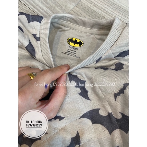 Bộ nỉ BatMan tuồn cho bé