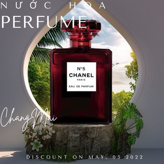 Nước hoa 𝗖𝗛𝗔𝗡𝗘𝗟 no.5 red 2019 10ml