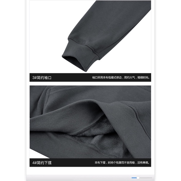 Áo nỉ hoodie Nelly unisex mẫu mới 2022 2 màu kem, tro