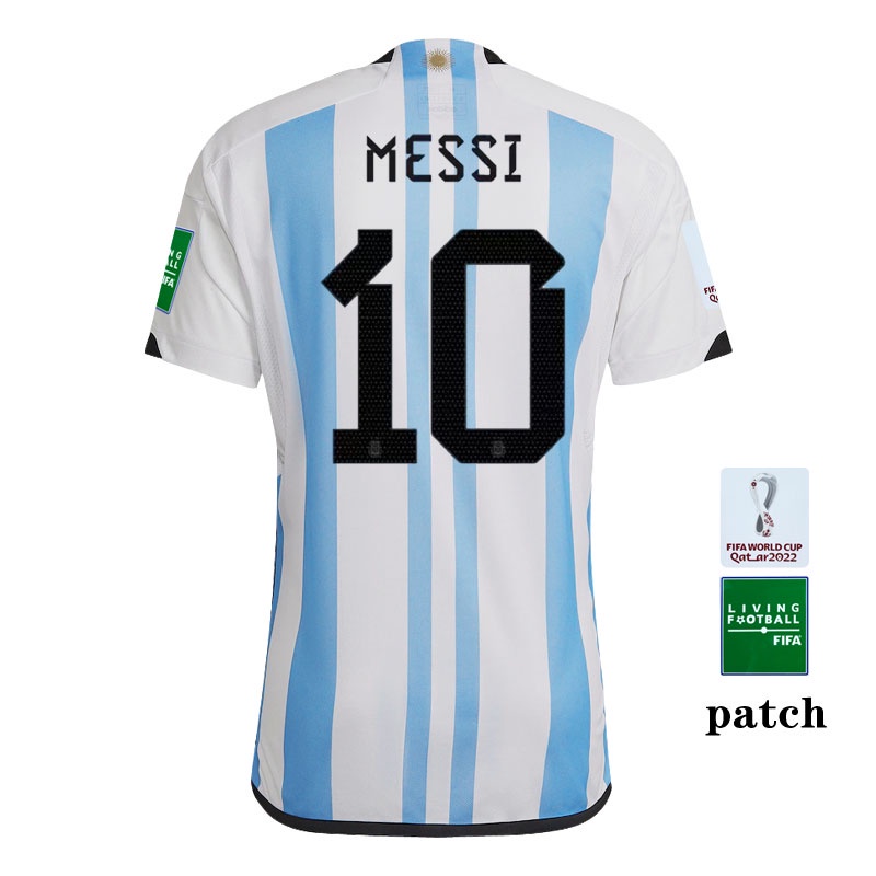 Áo Bóng Đá Đội Tuyển Argentina Sân Nhà Size S-2XL 2022-23