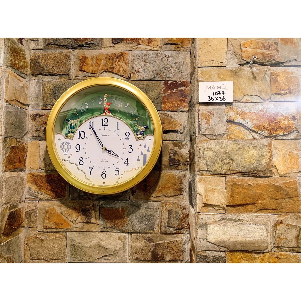 Đồng hồ treo tường Citizen Nhật Bản MS1074