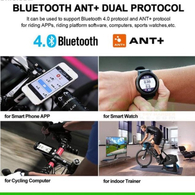 Cảm biến vòng chân Cadance/Speed Magene S3+ cho xe đạp