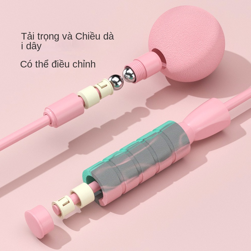 Dây Nhảy Thể Thao Không Dây Đốt Cháy Mỡ Thừa Chuyên Dụng Cho Người Lớn