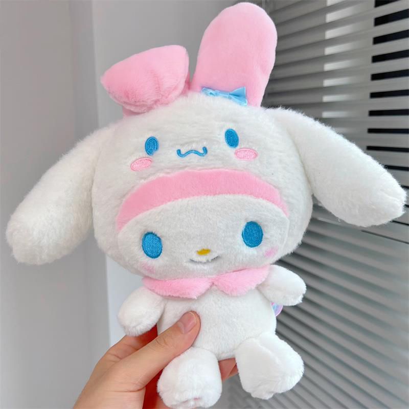 Búp bê nhồi bông Sanrio Cinnamoroll Kuromi Melody 23cm cho bé
