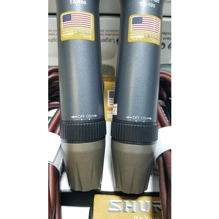 Micro karaoke có dây Shure TA-100