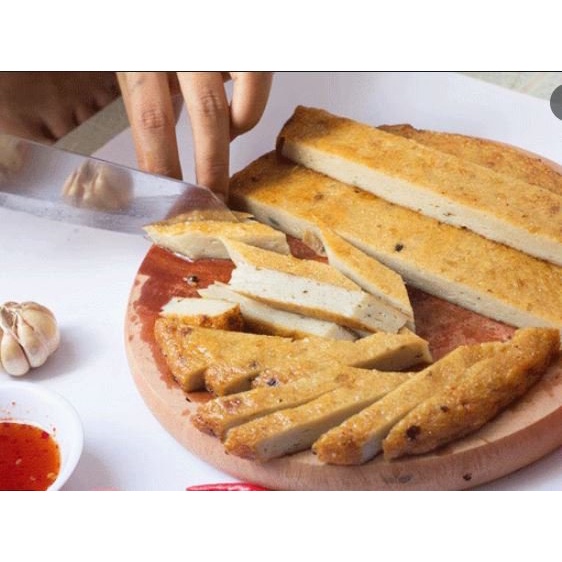 1KG CHẢ CÁ NHA TRANG CHIÊN SẴN thơm ngon uy tín tạo nên thương hiệu shop