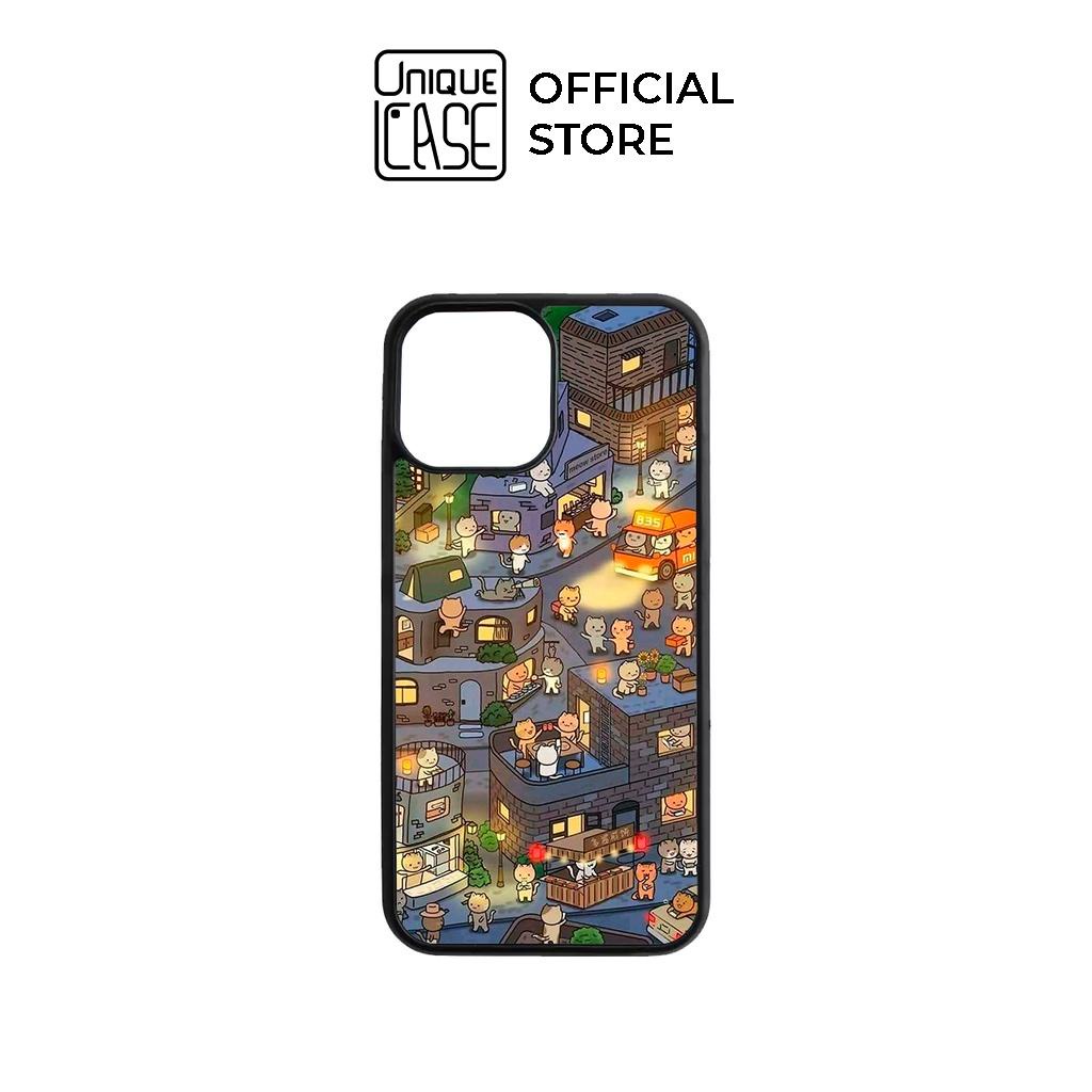 Ốp lưng Unique Case dành cho iPhone hình mèo Animal ANI044 Cat City
