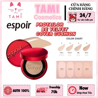 Set Phấn Nước Espoir Protailor Be Velvet Cover Cushion