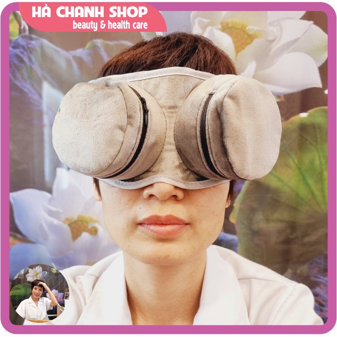 Chườm Ấm Mắt Bằng Ngải Cứu Đai Xông Làm Ấm Vùng Mắt Dụng Cụ Chườm Mắt Xông Hơ Ngải Cứu Tiện Dụng