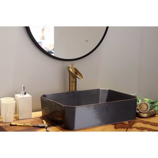 Chậu sứ mỹ thuật  - Lavabo đặt bàn mỹ nghệ [Bh chính hãng 10 năm]