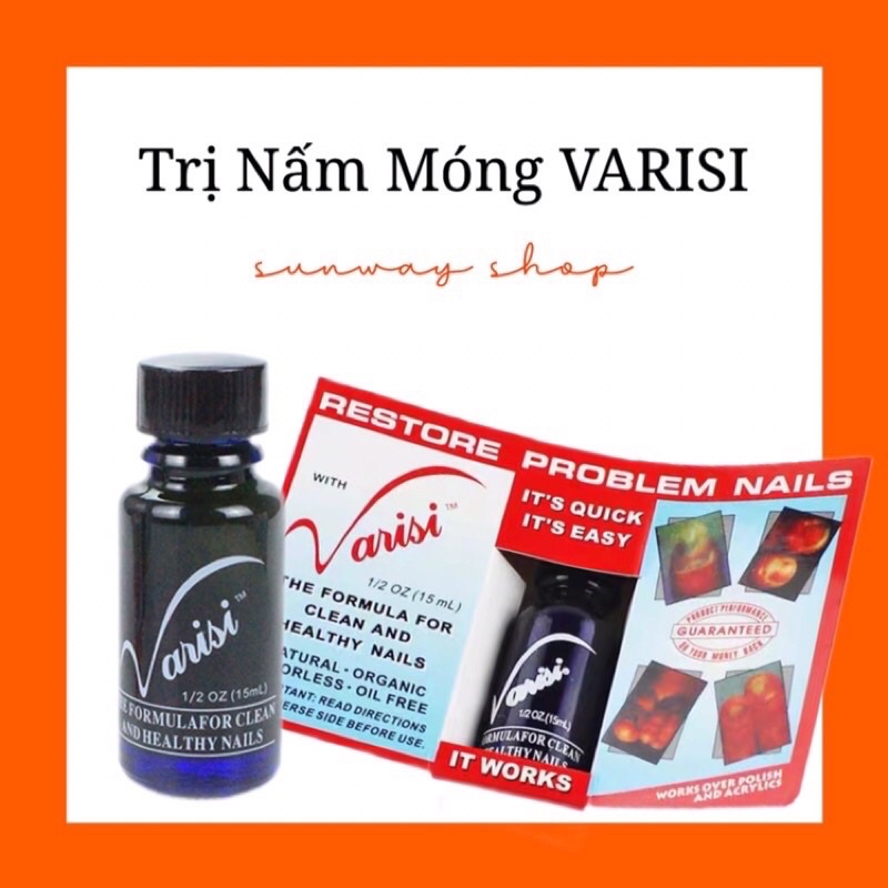 NƯỚC BÔI NẤM MÓNG VARISI Loại bỏ nấm móng tay