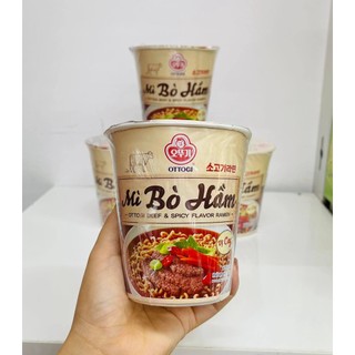 Mì Bò Hầm OTTOGI Ly 62g