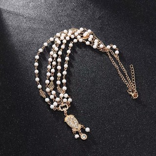 Bờm tóc bohemian - Vòng đội đầu head chain boho style