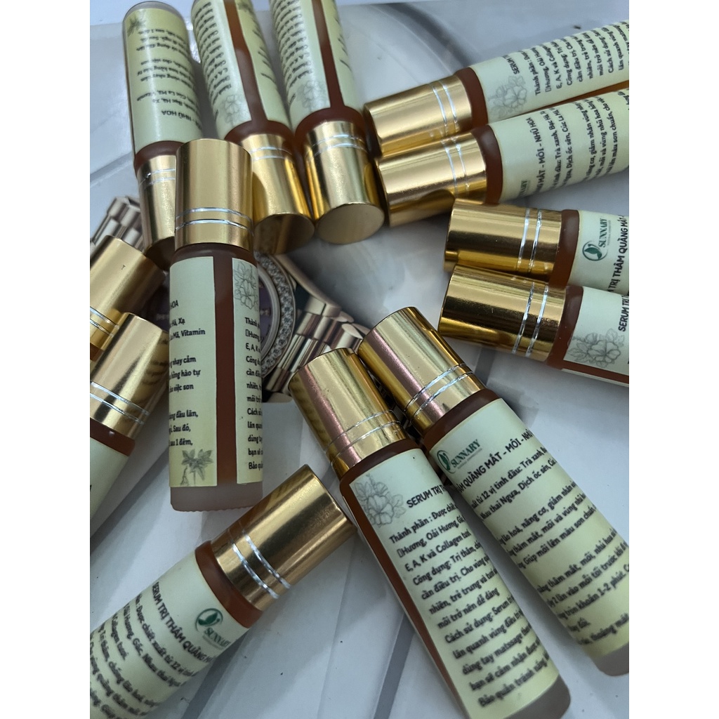 SERUM Giảm Thâm Mắt, Dưỡng Hồng Môi giảm thâm mắt, dưỡng mắt quầng thâm mắt