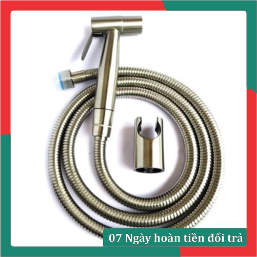 vòi xịt vệ sinh inox 304, bộ vòi xịt vệ sinh tăng áp nhập khẩu cao cấp siêu bền