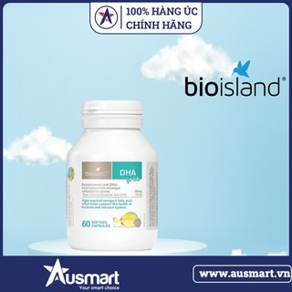 Dầu cá cho bé Bio Island DHA Kids 60 viên