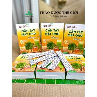 BỘT CẦN TÂY MẬT ONG COLLAGEN (15 Gói x 5Gr)