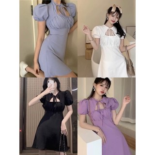 Đầm Bigsize tiểu thư 50-90kg tay phồng