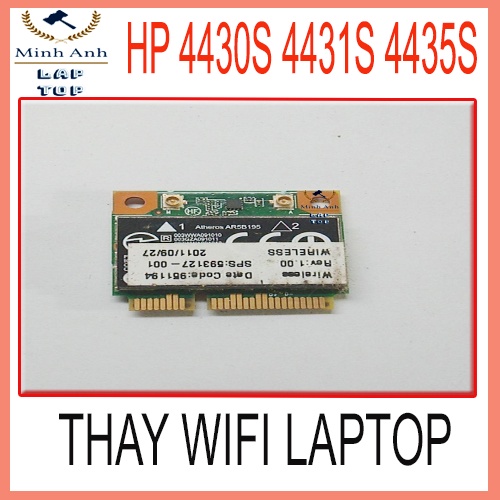 Thay wifi Laptop HP 4430s 4431s 4435s