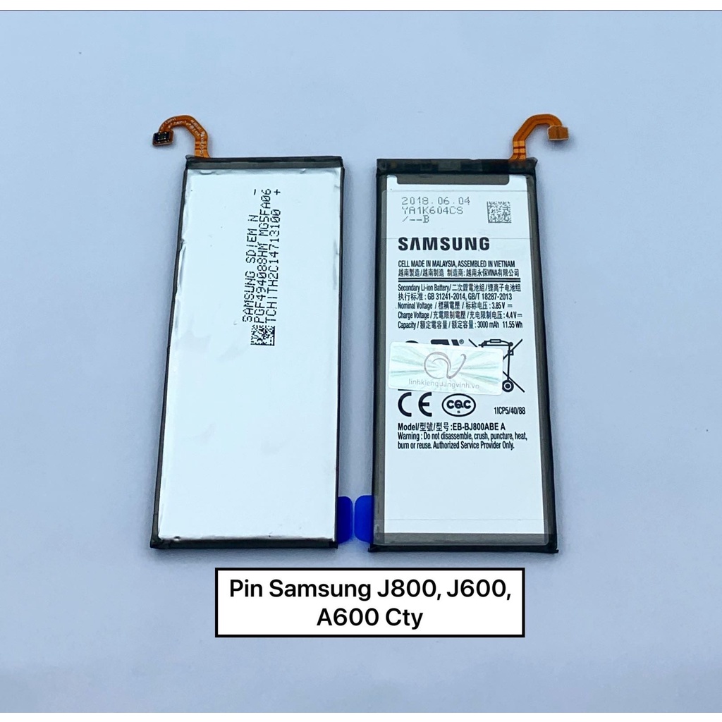 Pin SS J800, J600, A600 Cty