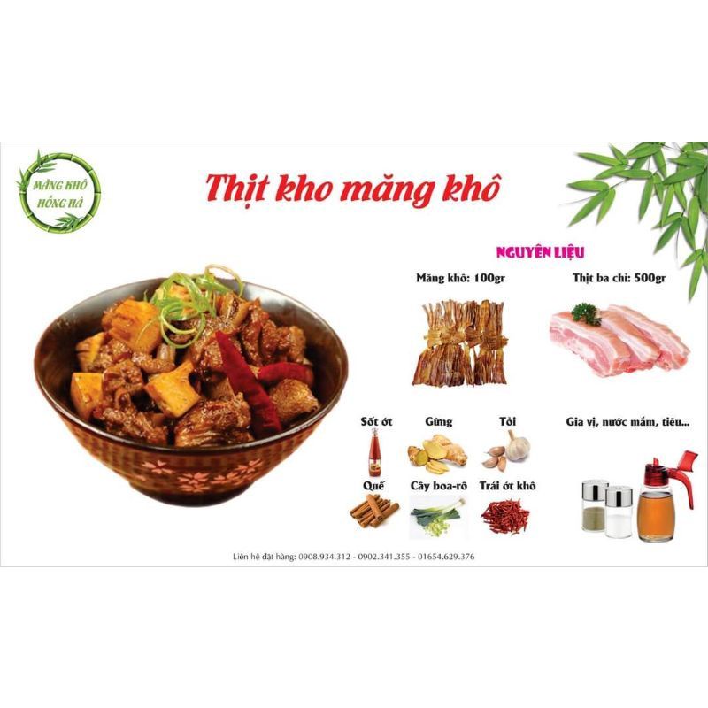 Măng Sâm Lũ sản vật núi rừng Kon Tum gói 500g/1kg
