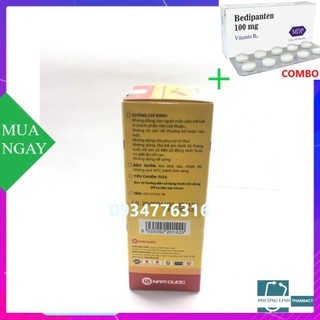 Combo Bedipanten 100mg +  CỐT LINH DIỆU lọ 50ml