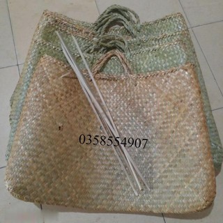Giỏ đệm vận chuyển gà tre giỏ đệm xách gà nòi giỏ lát đựng gà đá giỏ xách gà đá túi đựng gà chọi