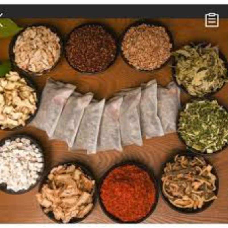 100 túi Ngâm Xông Chân Thảo Dược - Túc Dục Phấn