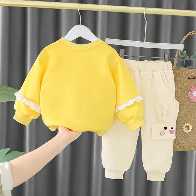 ⚡ ⚡ FLASH SALE ⚡ - Giá rẻ, miễn phí ship - Bộ quần áo trẻ em thu đông dài tay. Cotton nỉ da cá giữ ấm thu đông - XG070