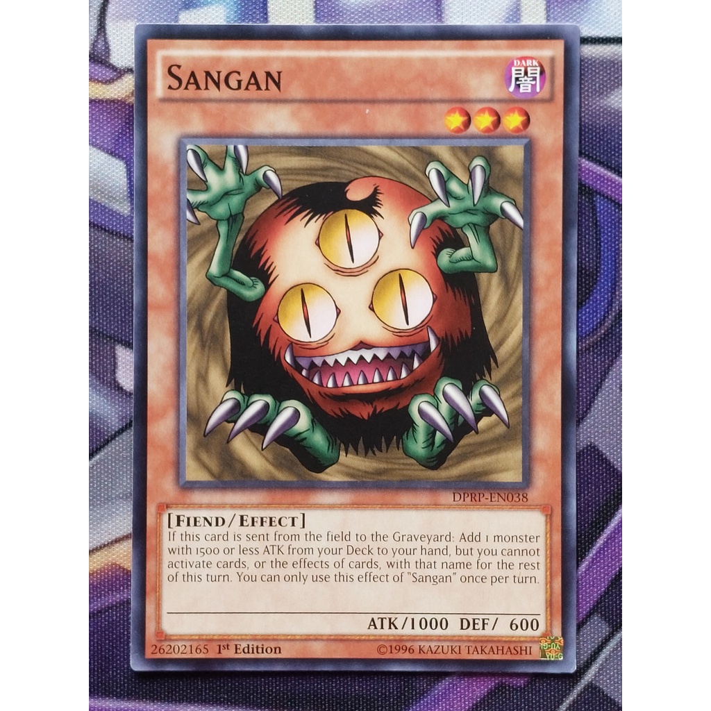 Thẻ Bài Mint90 Yugioh Monster Sangan  - Common