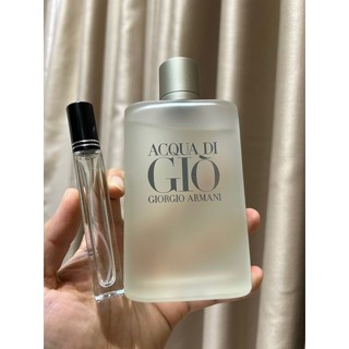 Nước hoa chiết Acqua di Giò trắng edt, edp, xanh, đen, nâu