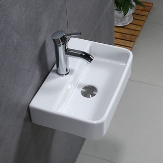  chậu lavabo treo tường 36x25cm 