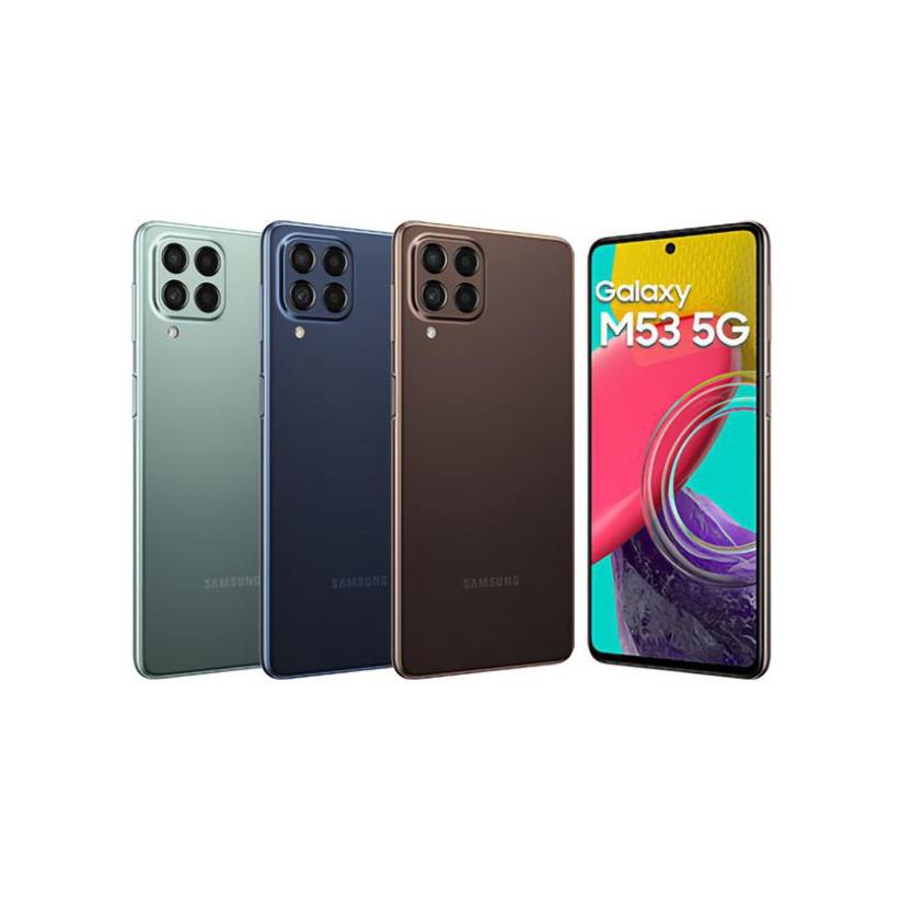 Điện thoại SAMSUNG GALAXY M53 5G - Hàng CHÍNH HÃNG bảo hành 12 tháng trên Toàn quốc Nguyên Seal Fullbox