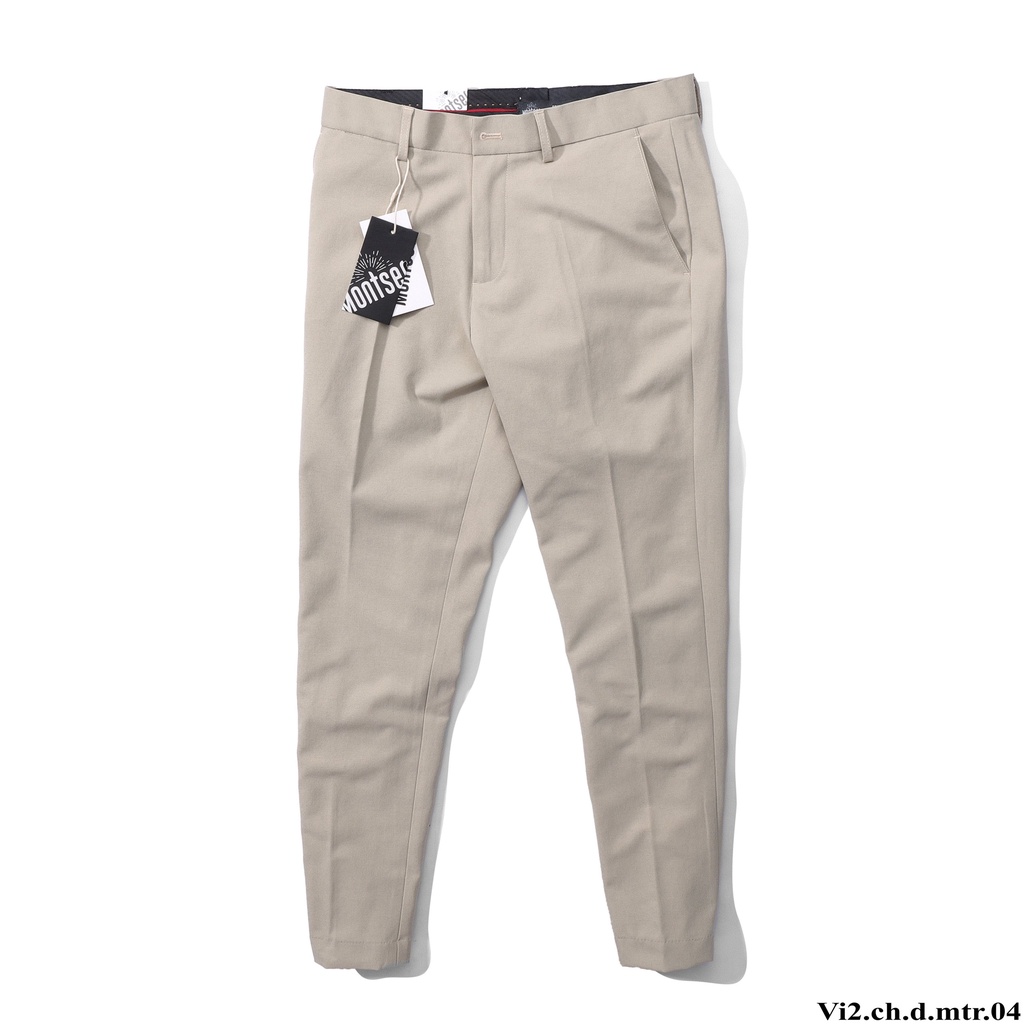 Quần tây, quần âu mềm mịn Montsera form dáng suông ôm, chất vải co giãn, hàng may đẹp