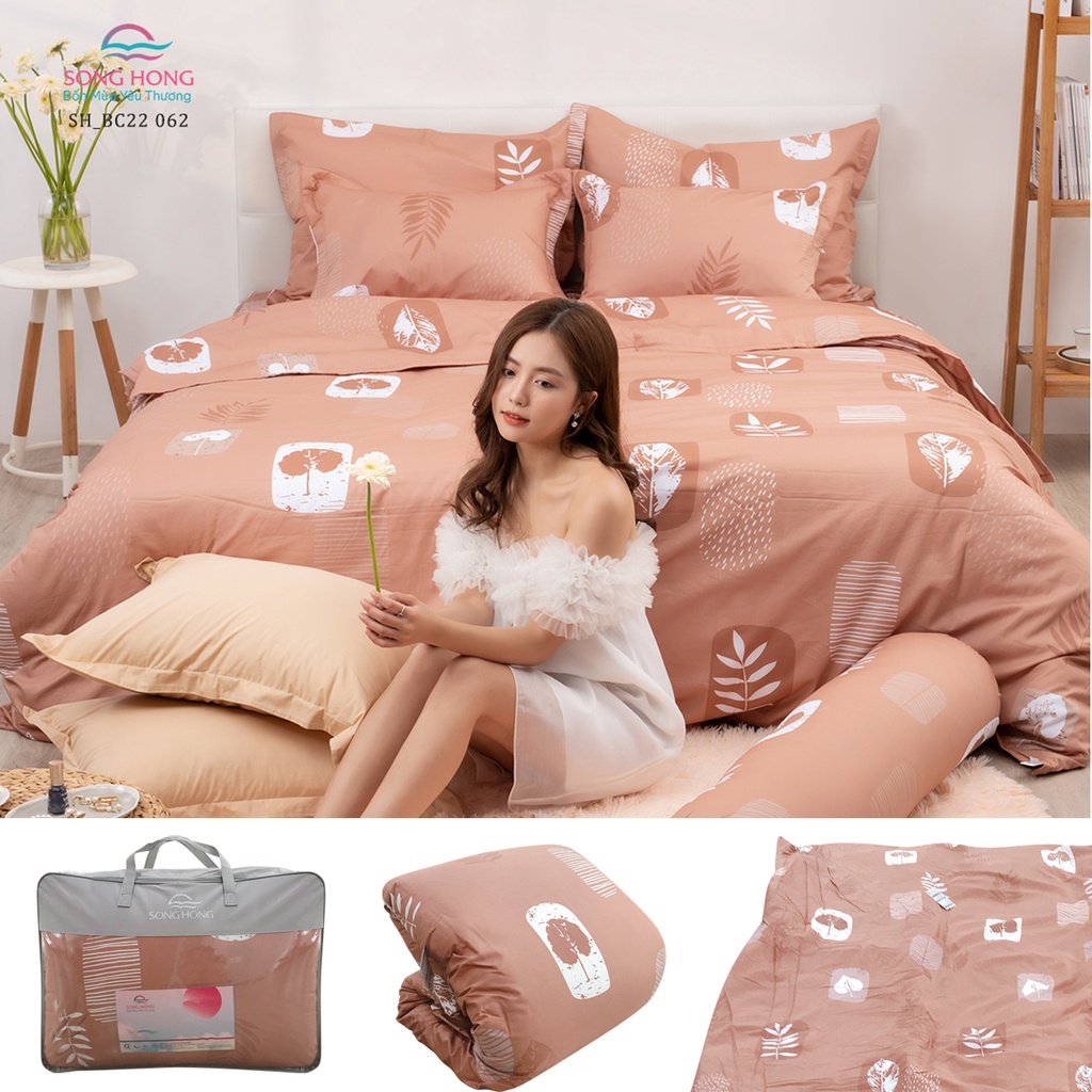 Chăn Đông Sông Hồng 2x2.2m Chất Cotton - Chính Hãng