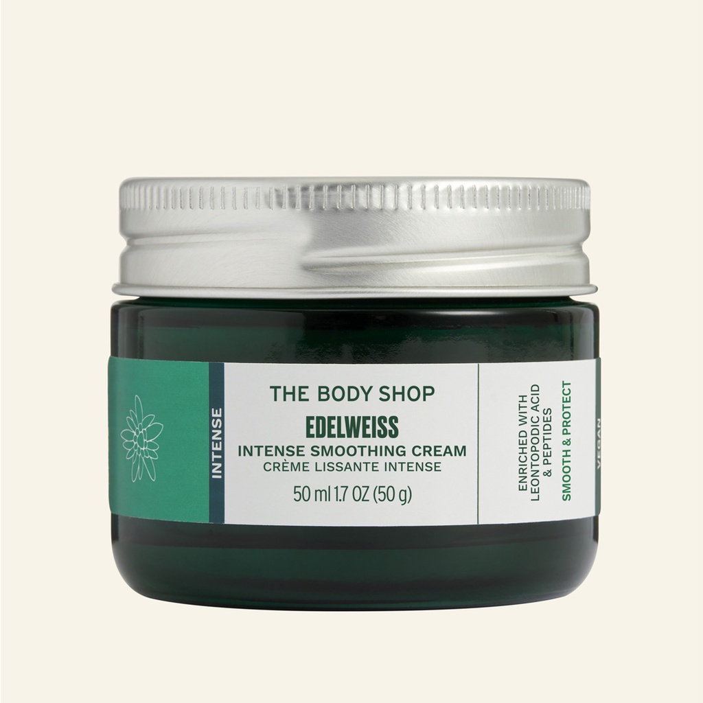 Kem dưỡng ẩm ngăn ngừa lão hóa The Body Shop Edelweiss Intense Smoothing Cream 50ML