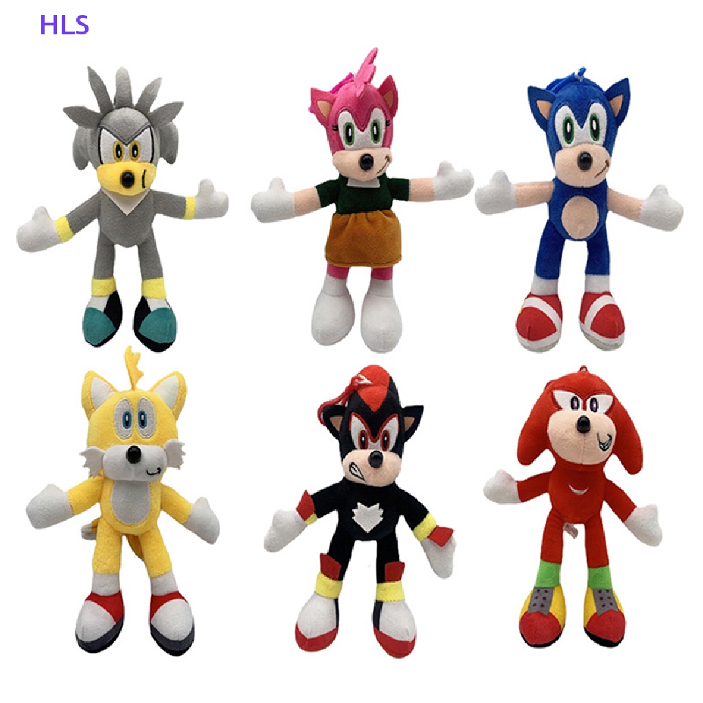 Thú Nhồi Bông Hình Chú Chuột Sonic Màu Đen Và Xanh Dương Độc Đáo