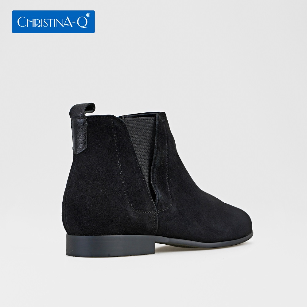 Giày Boot nữ mũi tròn ChristinA-Q BOT112