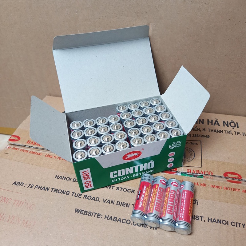 Pin TIỂU con thỏ AA - 1.5V LẮP VÀO ĐỒ CHƠI