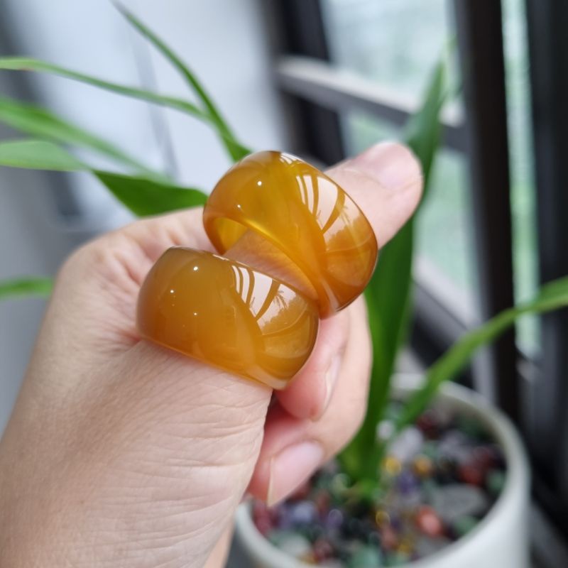 Nhẫn Nam Bản To Màu Vàng M.Não.