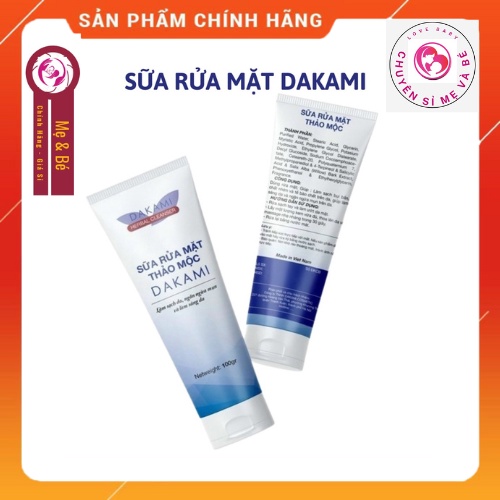 Sữa rửa mặt Dakami kiểm soát dầu thừa và mụn 100ml