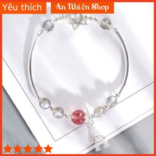 Vòng tay phong thủy mix bạc 925