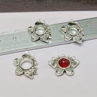 Set 5 Charm hoa sen có thể bỏ hạt ở giữa - KL068 MOCHUONG JEWELRY