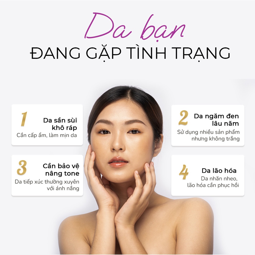 ComBo Dưỡng Trắng Da Body, Hỗ Trợ Kích Trắng Da, Cấp Ẩm Và Làm Sáng Da Oriskin