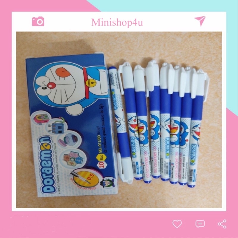 Hộp 20 bút nước doremon