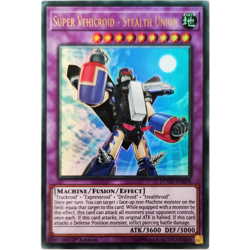 Super Vehicroid - Stealth Union |EN| Ultra Rare